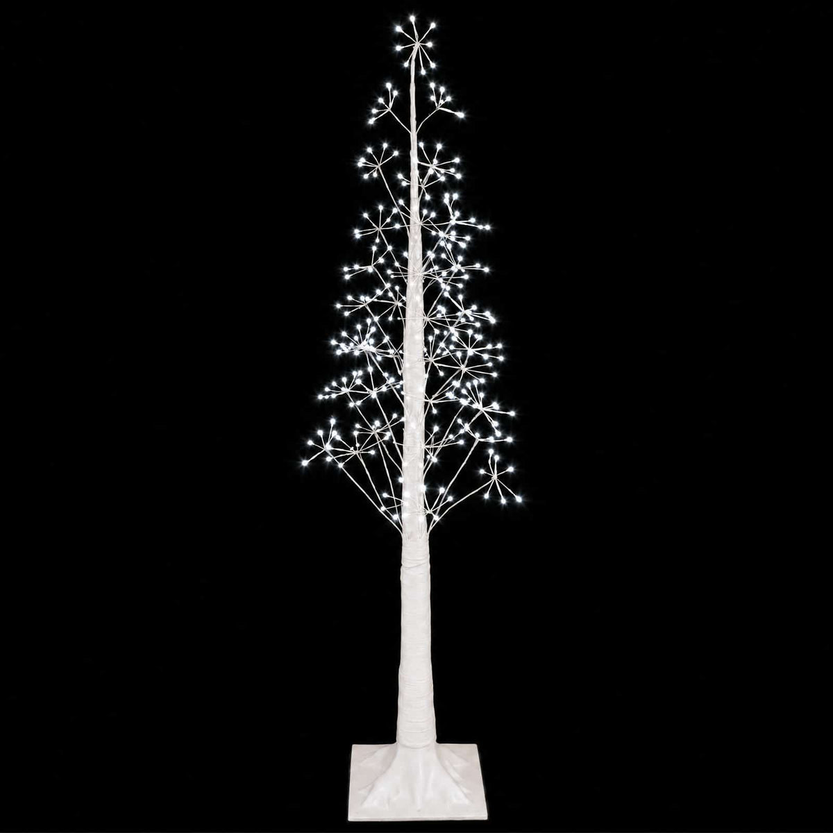Starburst Christmas Tree White 17 x 17 x 150 cm Plastic
