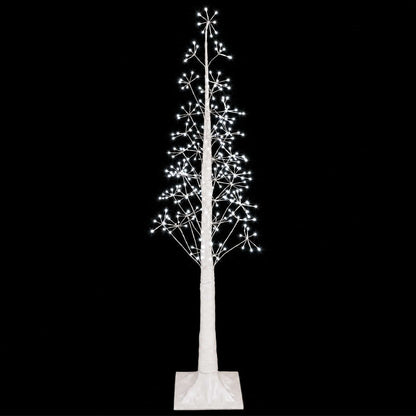 Starburst Christmas Tree White 17 x 17 x 150 cm Plastic
