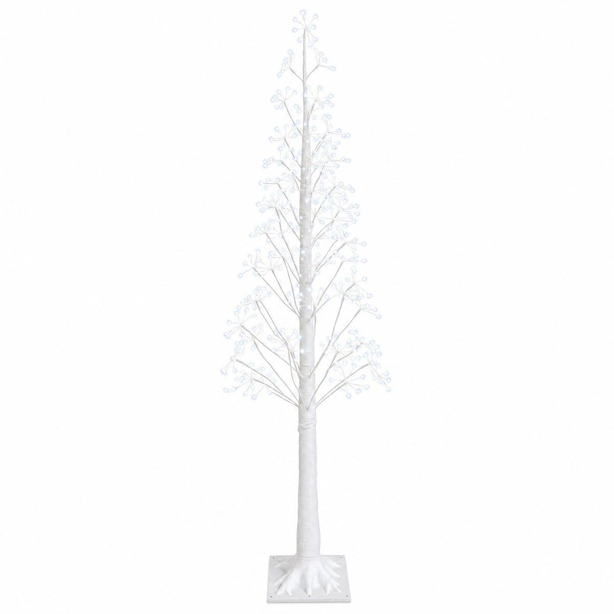 Starburst Christmas Tree White 17 x 17 x 180 cm Plastic