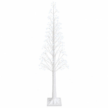 Starburst Christmas Tree White 17 x 17 x 180 cm Plastic