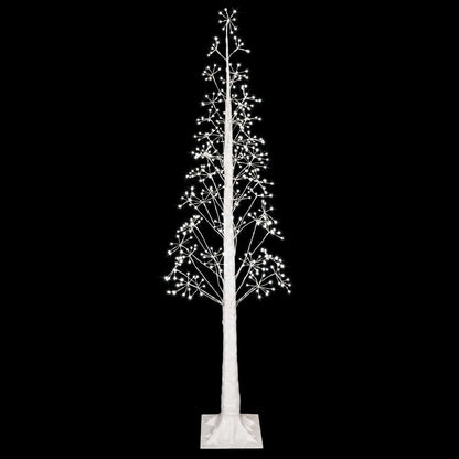 Starburst Christmas Tree White 17 x 17 x 180 cm Plastic