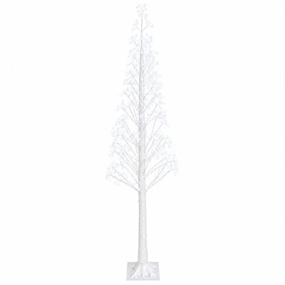Starburst Christmas Tree White 25 x 25 x 210 cm Plastic