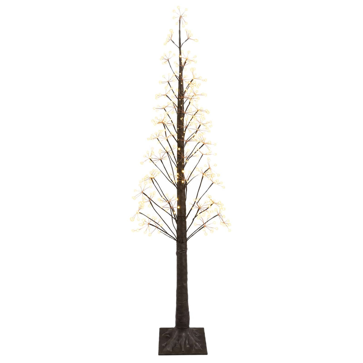 Starburst Christmas Tree Brown 17 x 17 x 180 cm Plastic