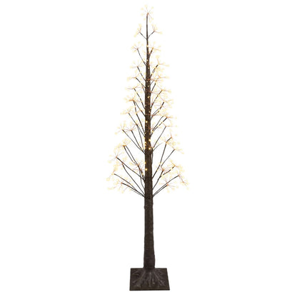 Starburst Christmas Tree Brown 17 x 17 x 180 cm Plastic