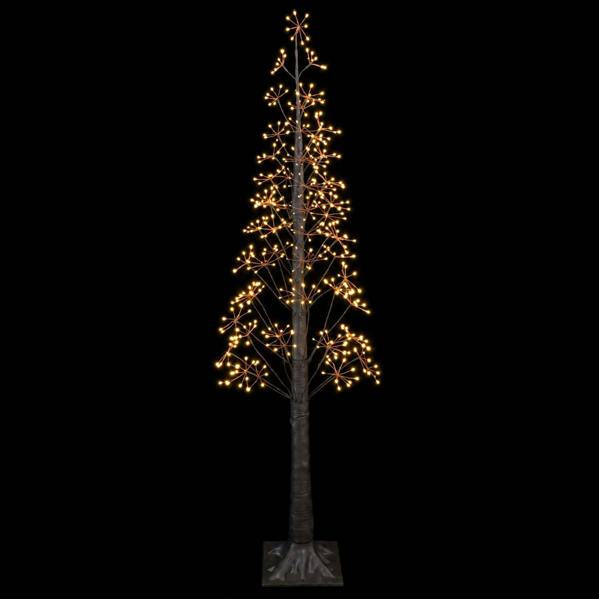 Starburst Christmas Tree Brown 17 x 17 x 180 cm Plastic