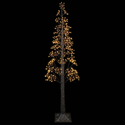 Starburst Christmas Tree Brown 17 x 17 x 180 cm Plastic