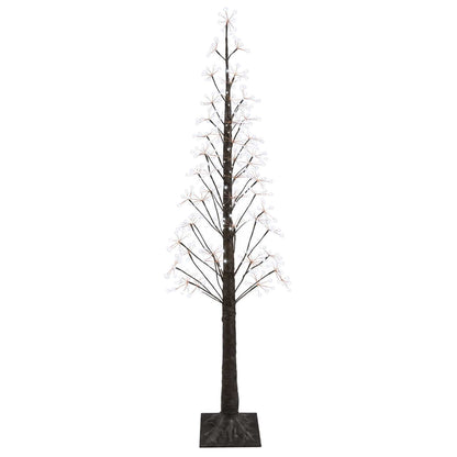 Starburst Christmas Tree Brown 17 x 17 x 180 cm Plastic