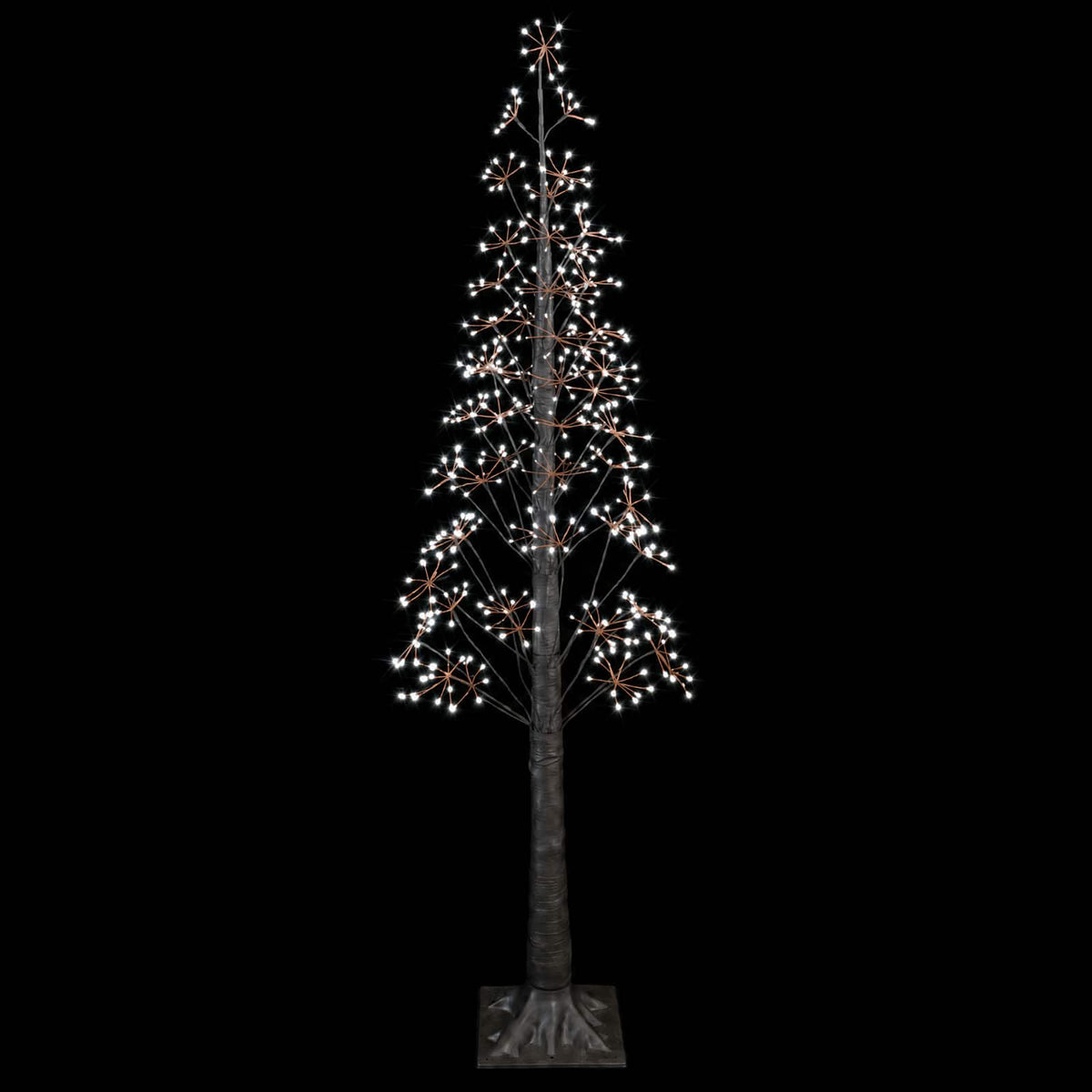 Starburst Christmas Tree Brown 17 x 17 x 180 cm Plastic