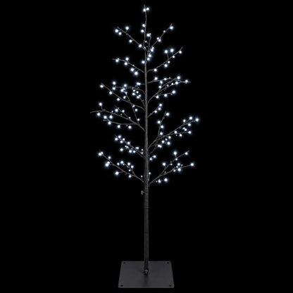 Micro Birch Christmas Tree Black 120 cm Steel 279 LEDs