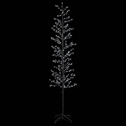 Micro Birch Christmas Tree Black 47 x 240 cm Steel 675 LEDs