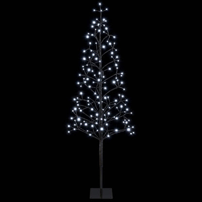 LED String Christmas Tree Black 18 x 18 x 150 cm Steel 164 LEDs