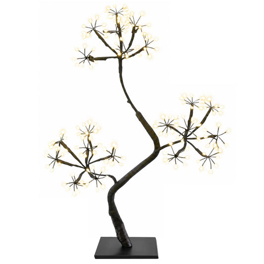 S-Shape LED Christmas Tree 2 pcs Black 45 cm Plastic 336 LEDs