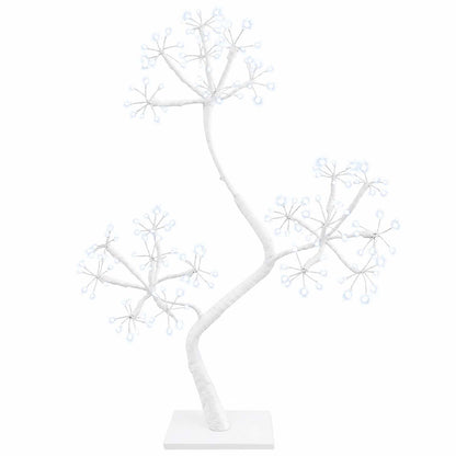 S-Shape LED Christmas Tree 2 pcs White 18 x 18 x 45 cm Steel