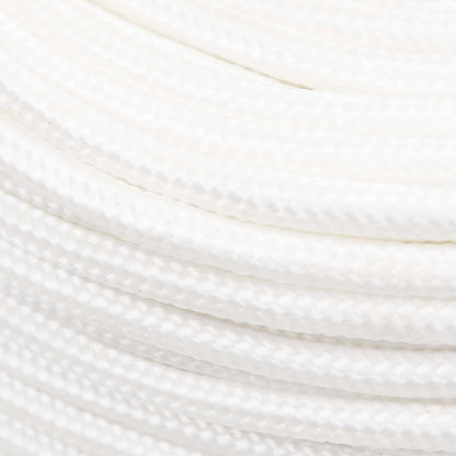 Multipurpose Utility Rope 6 mm 250 m White PP 240 kg Max Load
