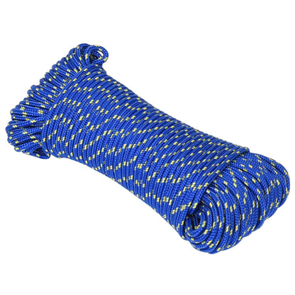 Multipurpose Utility Rope 5 mm 50 m Blue PP 150 kg Max Load
