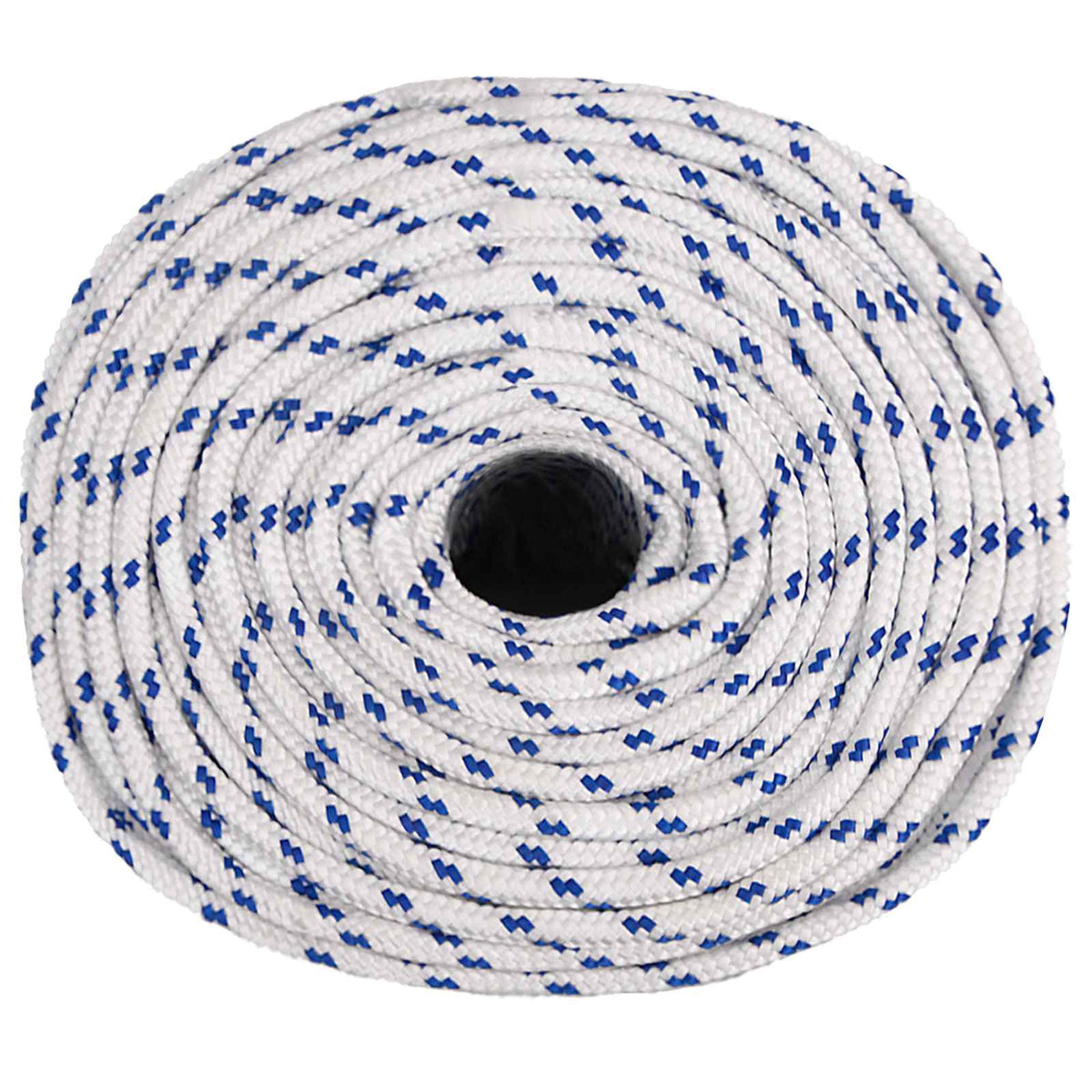 Multipurpose Utility Rope 10 mm 25 m White and Blue PP