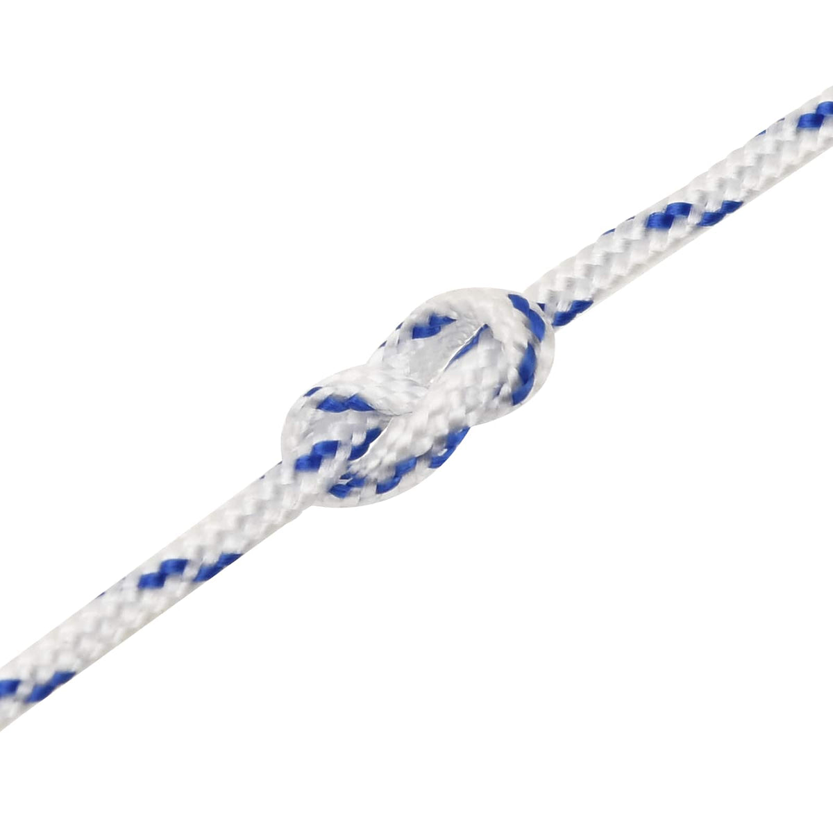 Multipurpose Utility Rope 2 mm 500 m White and Blue PP