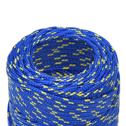 Multipurpose Utility Rope 2 mm 250 m Blue PP 27 kg Max Load