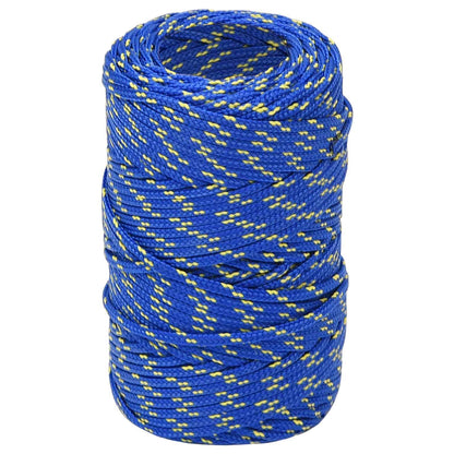 Multipurpose Utility Rope 2 mm 250 m Blue PP 27 kg Max Load