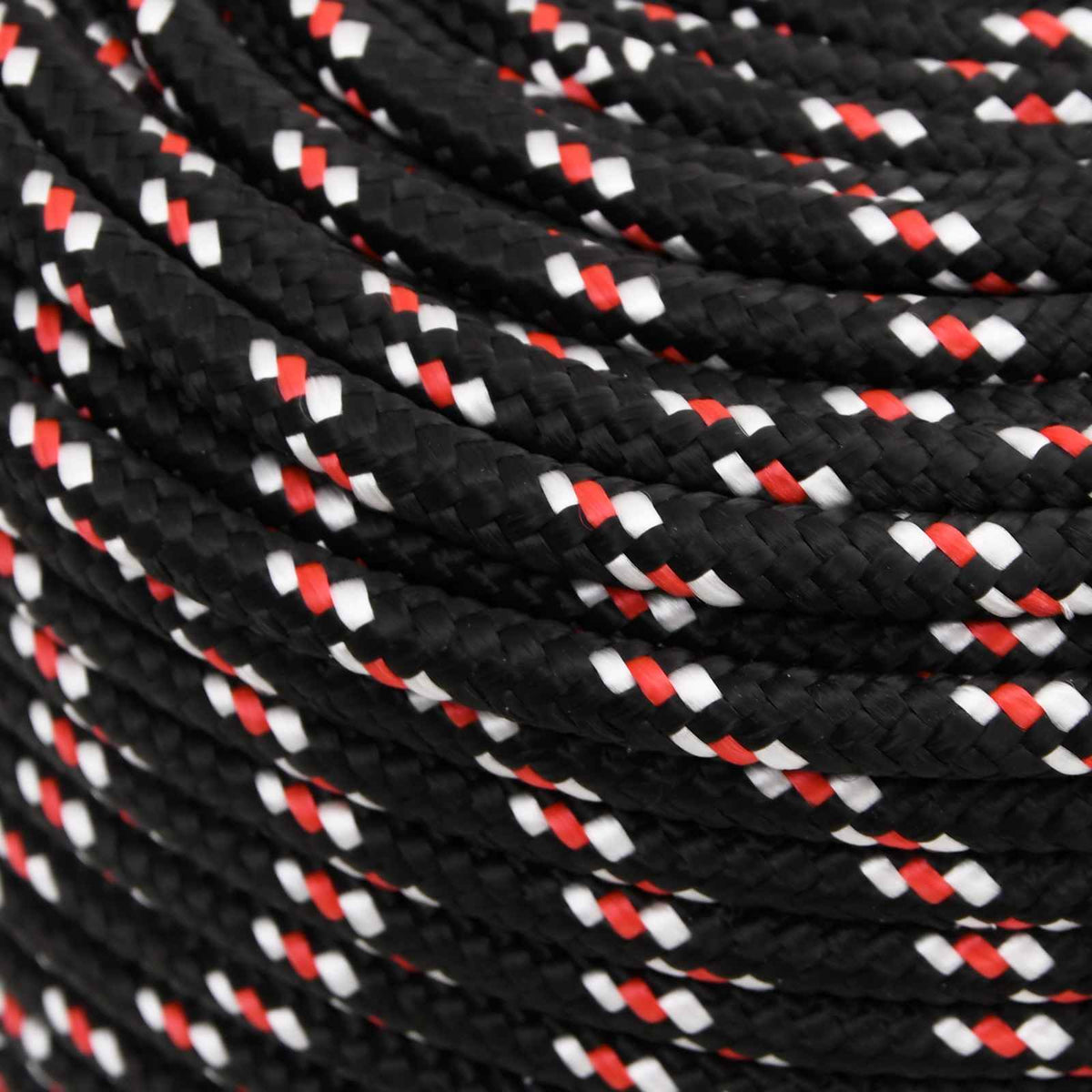 Multipurpose Utility Rope 10 mm 500 m Black and Red PP