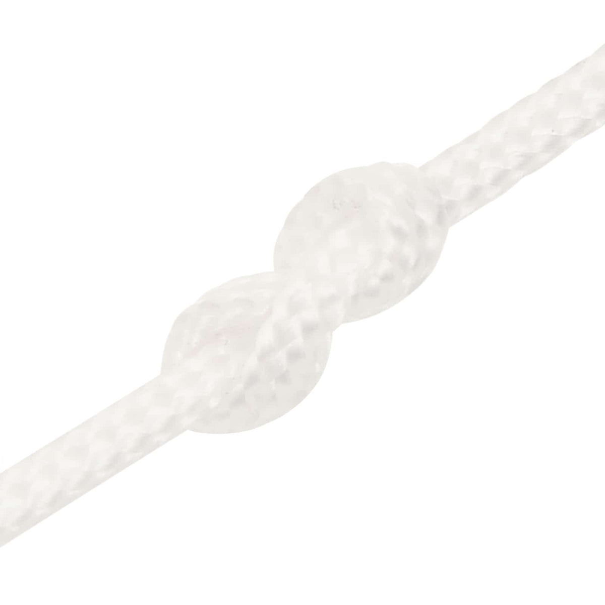 Multipurpose Utility Rope 2 mm 25 m White PP 27 kg Max Load