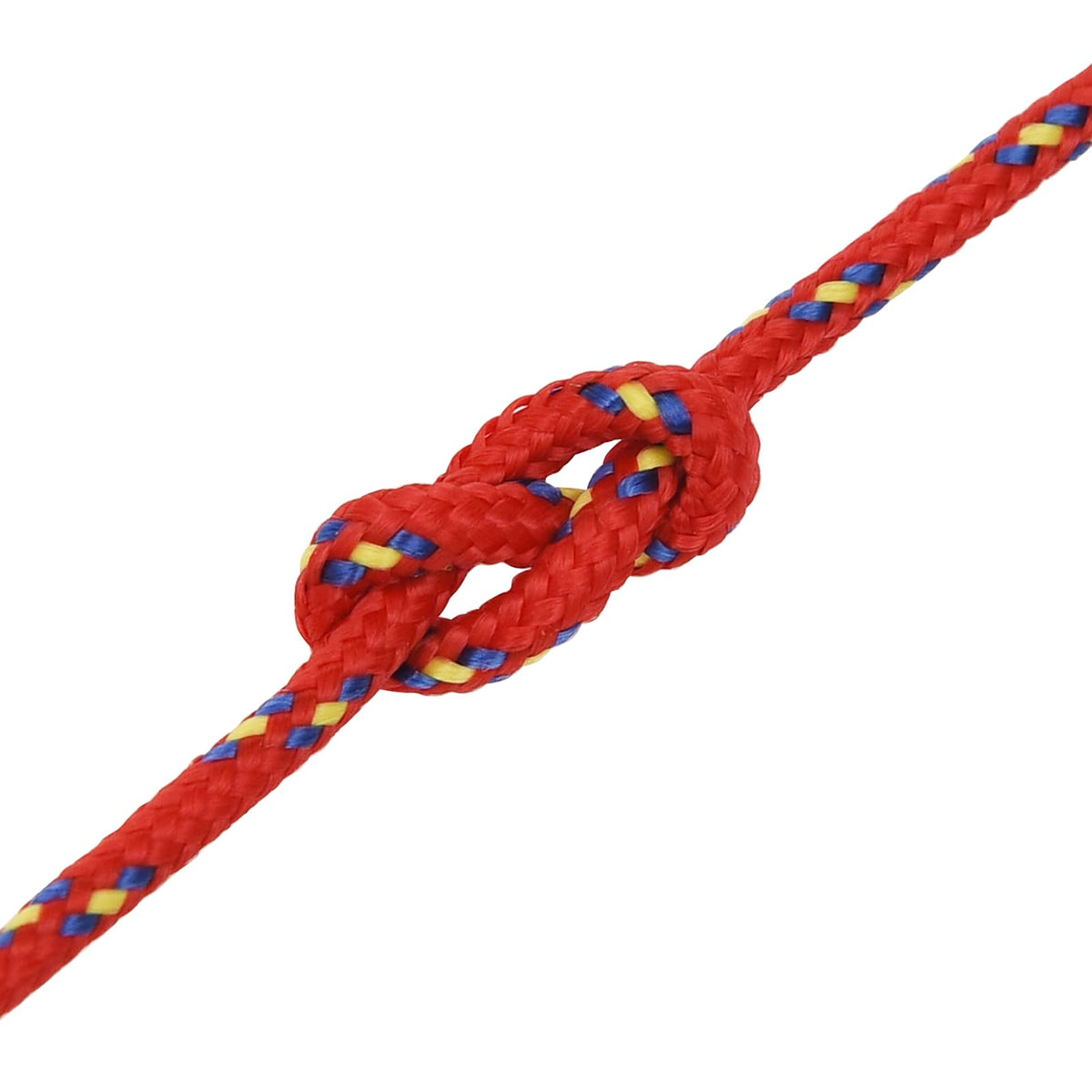 Multipurpose Utility Rope 4 mm 500 m Red PP 105 kg Max Load
