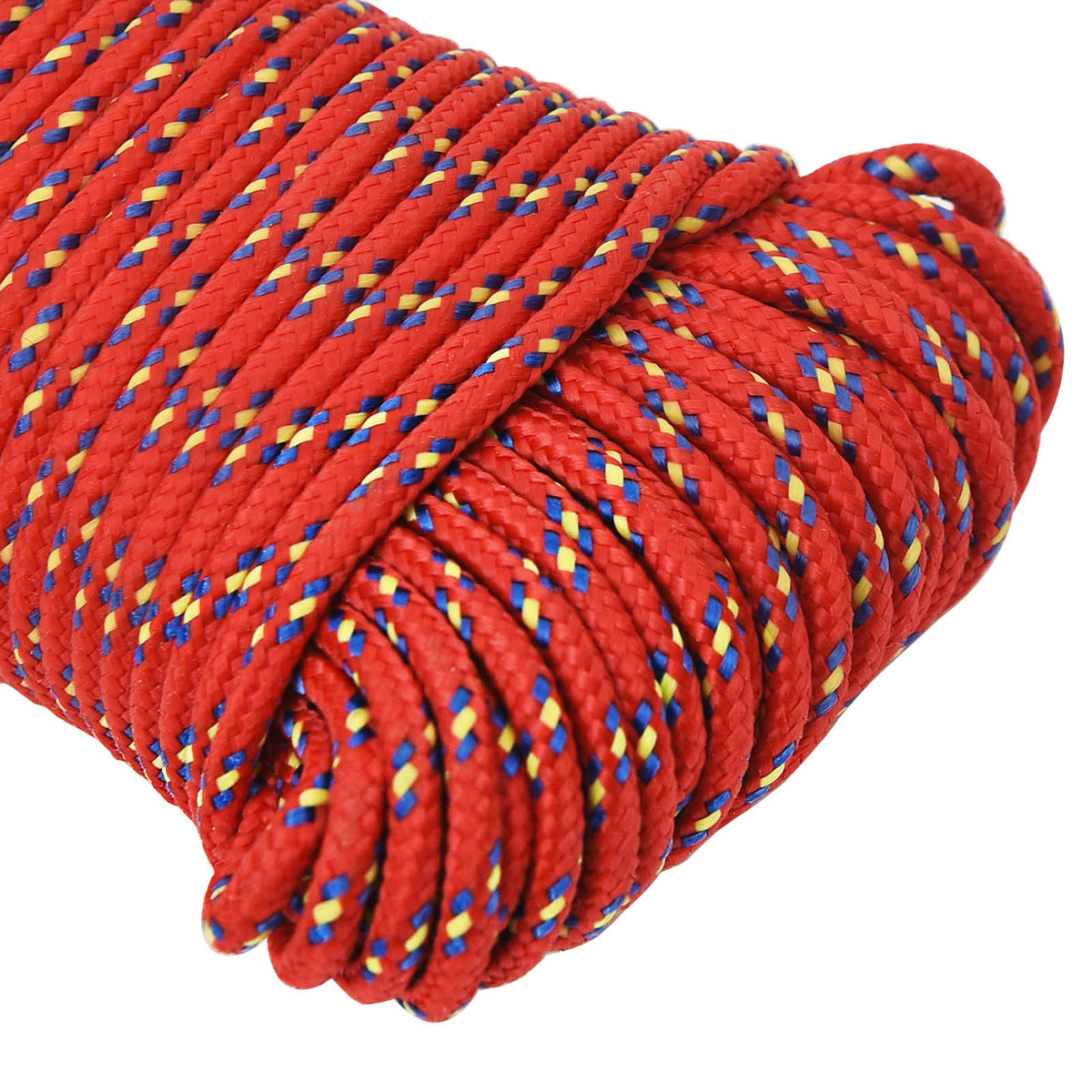 Multipurpose Utility Rope 4 mm 500 m Red PP 105 kg Max Load