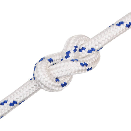 Multipurpose Utility Rope 20 mm 50 m White and Blue PP