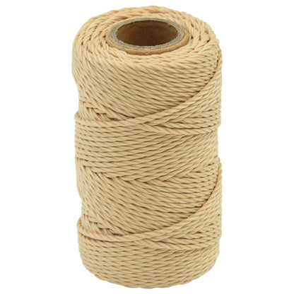 Multipurpose Utility Rope 2 mm 25 m Natural PP 27 kg Max Load