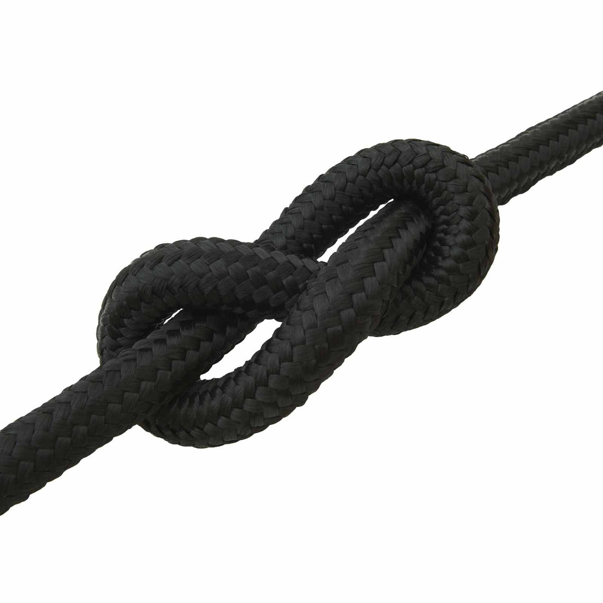 Multipurpose Utility Rope 40 mm 10 m Black PP 9600 kg Max Load