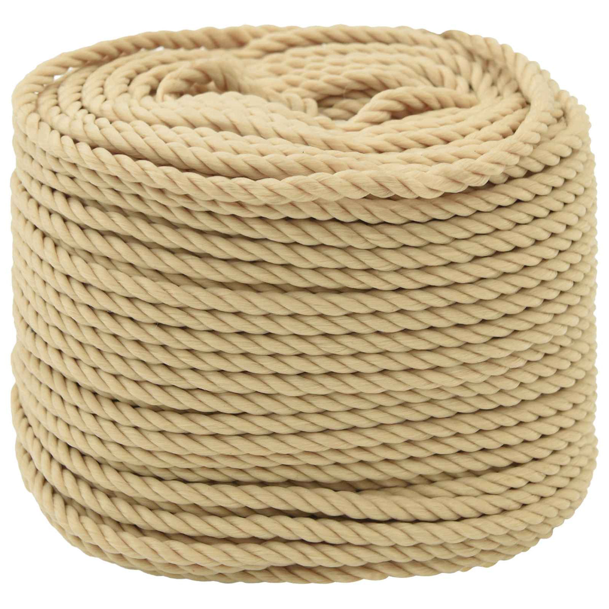 Multipurpose Utility Rope 3 mm 25 m Natural PP 67.5 kg Max Load