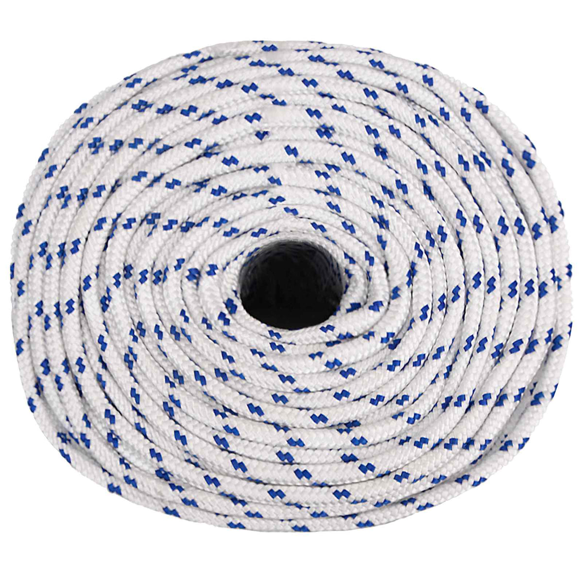 Multipurpose Utility Rope 6 mm 250 m White and Blue PP
