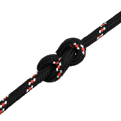 Multipurpose Utility Rope 18 mm 25 m Black and Red PP
