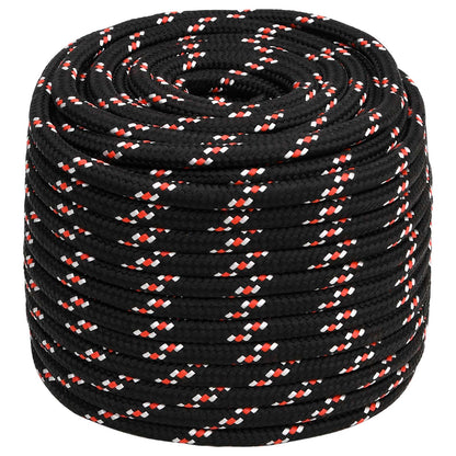 Multipurpose Utility Rope 18 mm 25 m Black and Red PP