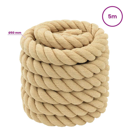 Multipurpose Utility Rope 50 mm 5 m Natural PP