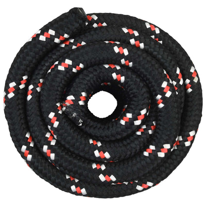 Multipurpose Utility Rope 30 mm 10 m Black and Red PP