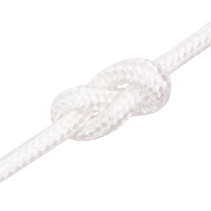 Multipurpose Utility Rope 8 mm 50 m White PP 420 kg Max Load