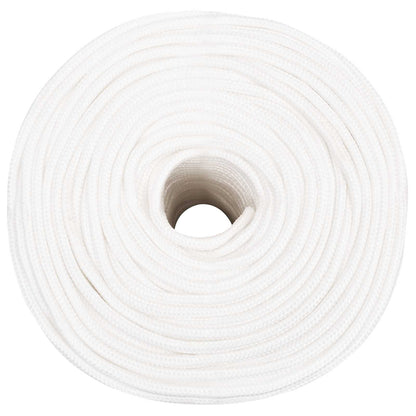 Multipurpose Utility Rope 10 mm 25 m White PP 645 kg Max Load