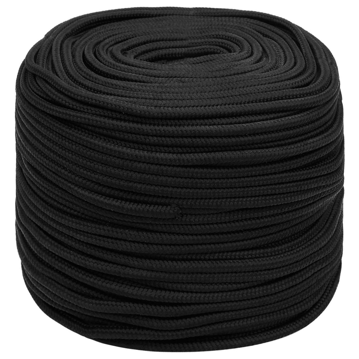 Multipurpose Utility Rope 6 mm 500 m Black PP 240 kg Max Load