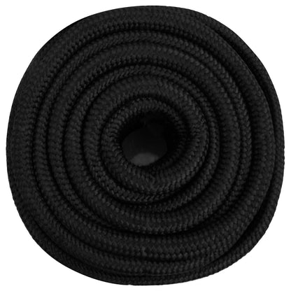 Multipurpose Utility Rope 20 mm 25 m Black PP 2400 kg Max Load