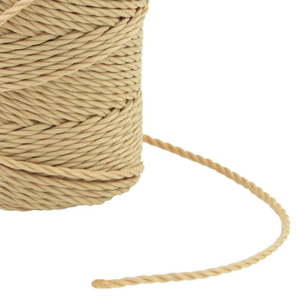 Multipurpose Utility Rope 2 mm 100 m Natural PP 27 kg Max Load