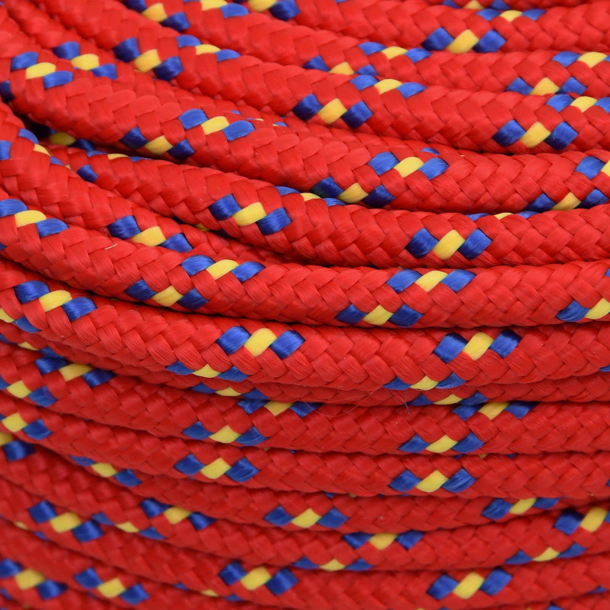 Multipurpose Utility Rope 6 mm 25 m Red PP 240 kg Max Load