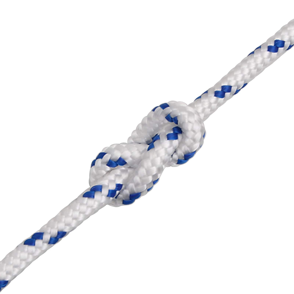 Multipurpose Utility Rope 6 mm 50 m White and Blue PP