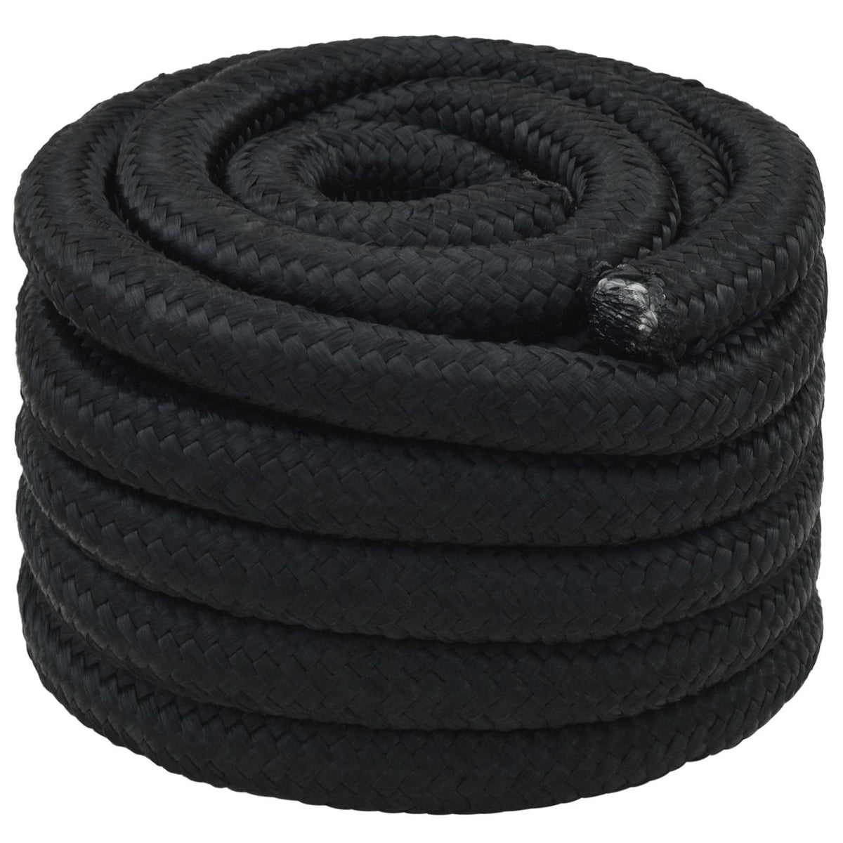 Multipurpose Utility Rope 50 mm 5 m Black PP 15000 kg Max Load