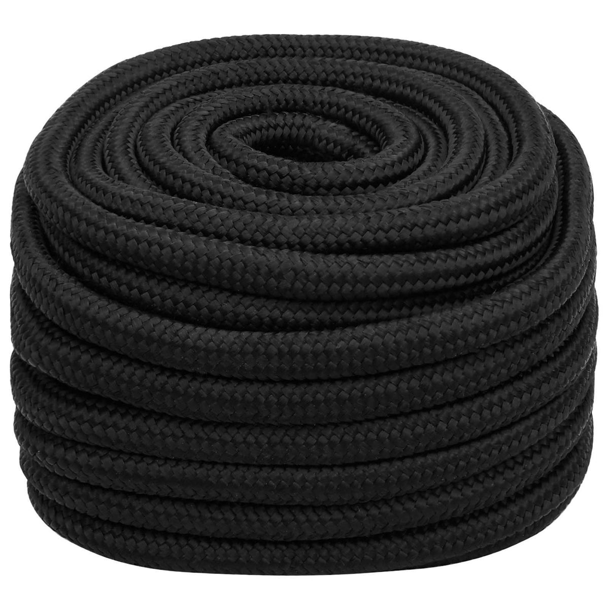 Multipurpose Utility Rope 20 mm 50 m Black PP 2400 kg Max Load