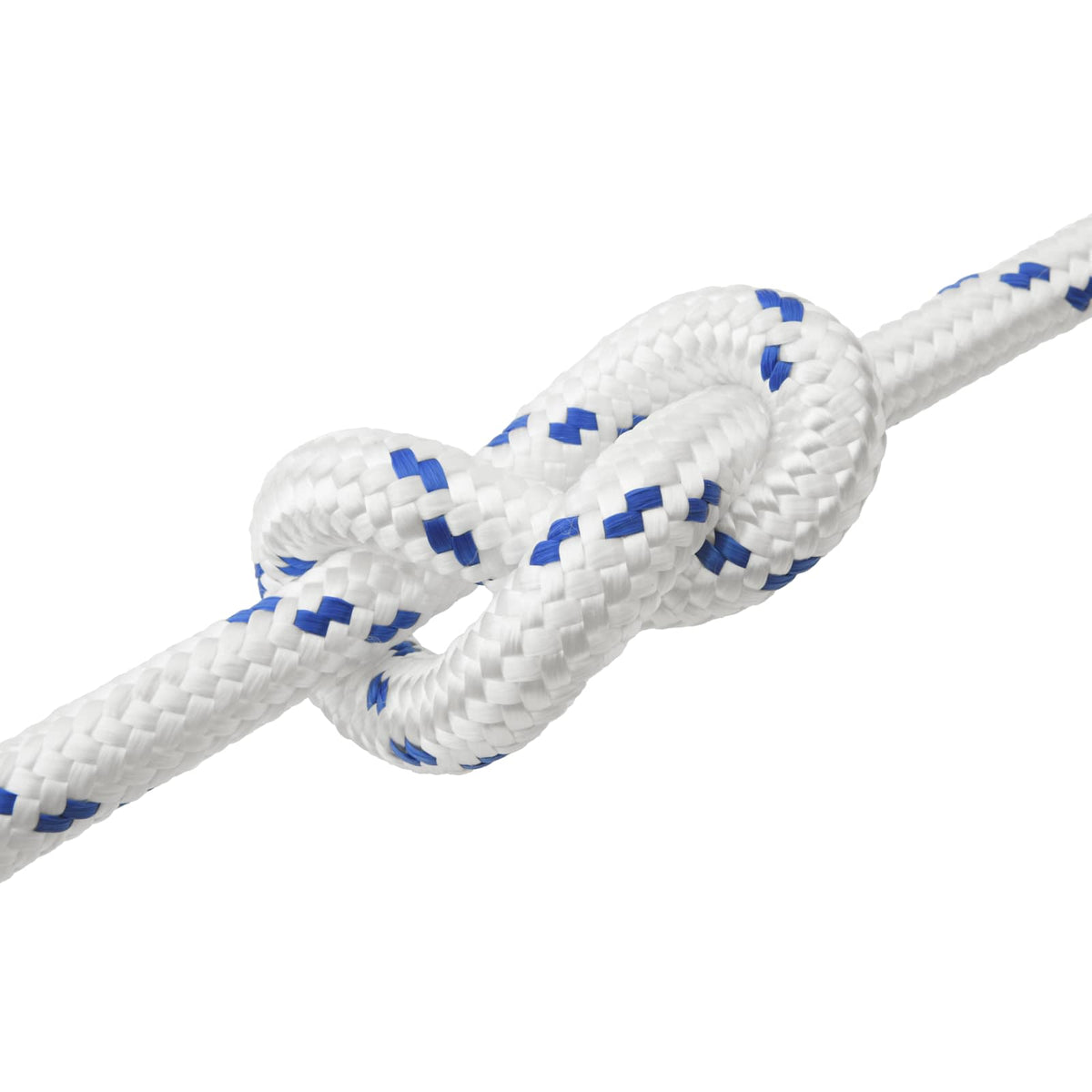 Multipurpose Utility Rope 30 mm 25 m White and Blue PP