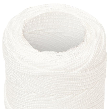 Multipurpose Utility Rope 2 mm 50 m White PP 27 kg Max Load