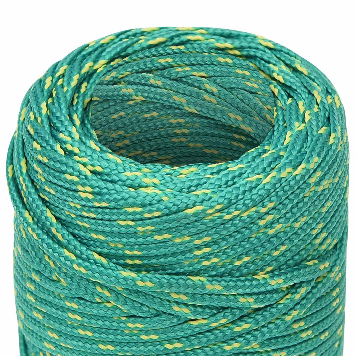 Multipurpose Utility Rope 2 mm 250 m Green PP 27 kg Max Load