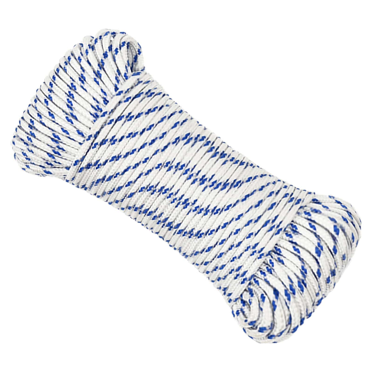 Multipurpose Utility Rope 3 mm 50 m White and Blue PP