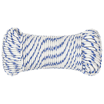 Multipurpose Utility Rope 3 mm 50 m White and Blue PP
